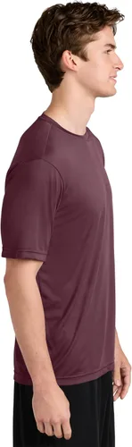 Vista 3 de Clothe Co. Camiseta Dry Fit que absorbe la humedad para hombre, disponible en tallas grandes y altas