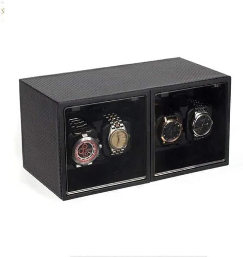 Vista 10 de Watch Shaker, Automatic Mechanical Watch, Winding Box, Winding Box, Watch Box, Rotating Watch Box, Table Shaker Fashion (A)