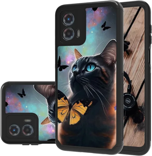 Vista 32 de Funda de doble capa para Motorola Moto G 5G 2023, resistente, a prueba de golpes, resistente, de cuerpo completo, funda protectora resistente