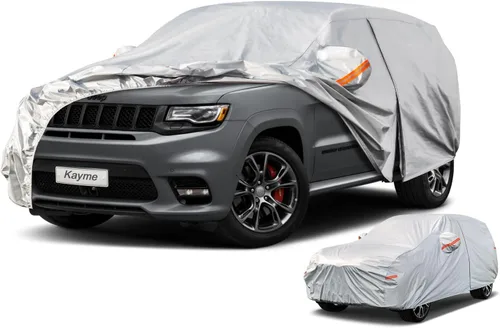 Vista 55 de Kayme Funda impermeable para automóvil deportivo para todo tipo de clima. Consulta la tabla de tallas del vehículo para un ajuste preciso. Cubierta