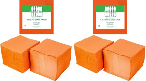 Vista 14 de Servilletas perfectas de 2 capas. 100ct servilletas de papel para cóctel. Dos capas., Negro, 100