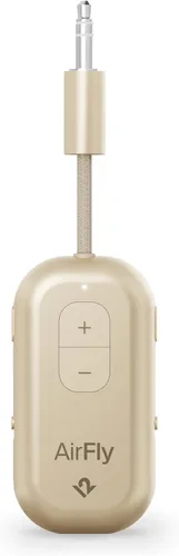 Vista 16 de Twelve South AirFly SE Adaptador de transmisor de audio inalámbrico Bluetooth para AirPods/auriculares, batería de más de 20 horas, funciona