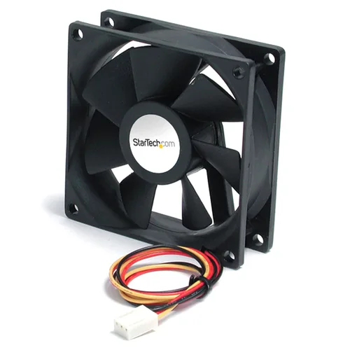 Vista 9 de StarTech.com Ventilador de repuesto para carcasa de computadora con rodamiento de bolas de 2.362 x 0.394 in con conector TX3, 3 pines, negro