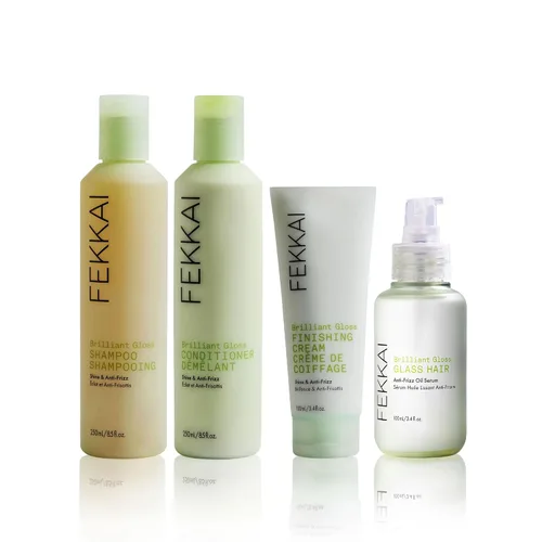 Vista 7 de FEKKAI Brilliant Gloss Acondicionador – 1 litro – Transforma el cabello con 4 veces brillo – Libre de sulfatos, parabenos, ftalatos – Vegano, libre