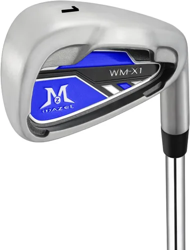 Vista 31 de MAZEL WM-X1/2 Hierros individuales para palos de golf para hombres 1,2,3,4,5,6,7,8,9, Pitching Wedge, Approach Wedge, Sand Wedge con ejes
