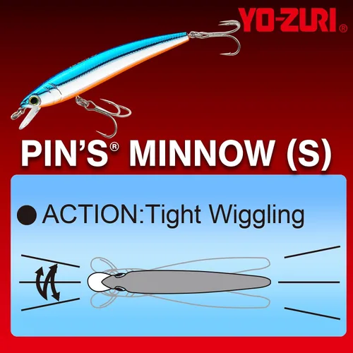 Vista 3 de Duel Yo Zuri F 1165 Pins Minnow Sinking Lure 70 Mm 2 3 4