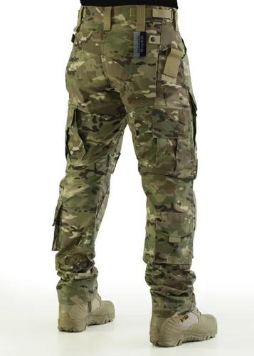 Vista 3 de Tactical Molle Ripstop Combat Pants Army MulticamA-TACS LE Camo - Pantalones para hombres