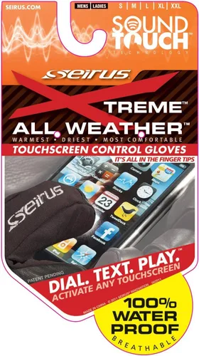 Vista 3 de Seirus Innovation 1171 - Guantes Xtreme impermeables para todo tipo de clima, con tecnología de pantalla táctil Soundtouch