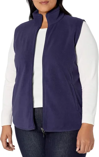 Vista 4 de Tienda Essentials Women's Plus Size Classic-Fit Sleeveless Polar Soft Fleece Vest (Available in Plus Size)