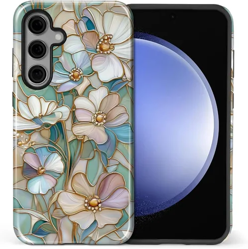 Vista 80 de Funda compatible con Samsung Galaxy S23, funda híbrida de protección rígida de 2 capas, a prueba de golpes, funda protectora resistente para Lata