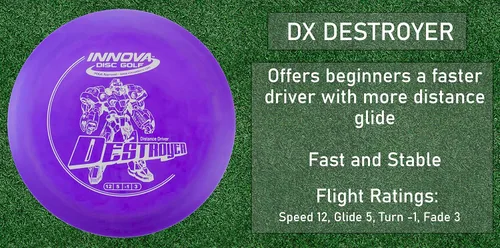 Vista 3 de Innova Disc Golf juego para principiantes –Los colores pueden variar 160-180 g – Putter de golf de disco, driver de golf de disco, rango medio