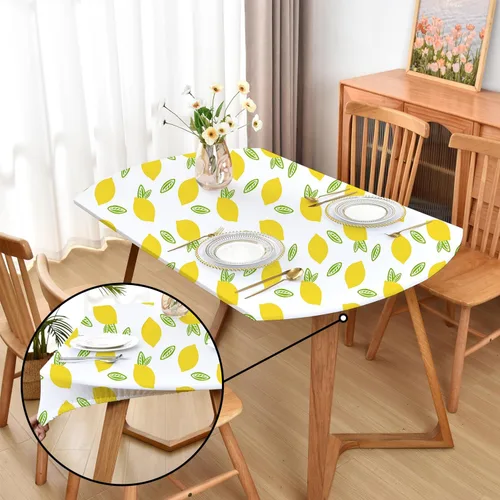 Vista 17 de Mantel ajustado blanco con elástico para mesas plegables de 48x48 pulgadas, manteles lavables y elásticos de elastano para mesas de cartas, manteles
