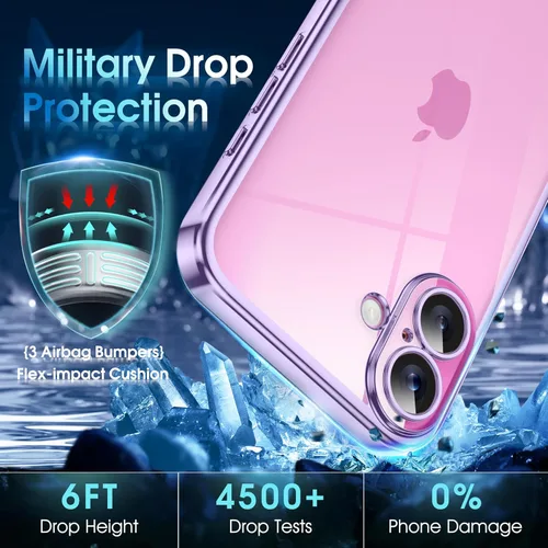 Vista 37 de Supdeal Funda cristalina transparente para iPhone 11, [No se amarillea] [Protección de la cámara] [Probado contra caídas de grado militar] Funda