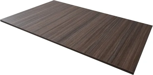 Vista 66 de 36x20 pulgadas Mesa Negra Universal, Escritorio Sólido de Una Pieza, Encimera Reversible de Melamina, Dobles Escritorios, L-Escritorio DIY