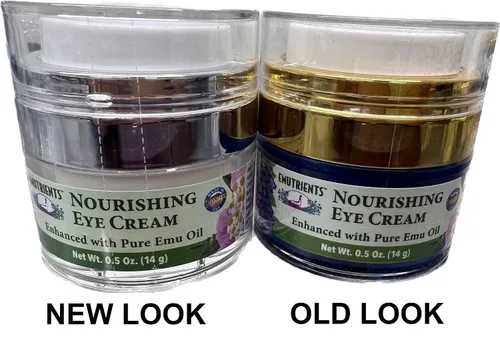 Vista 2 de Montana Emu Ranch - Crema nutritiva para ojos 0.5 onzas - Mejorada con aceite de emú puro