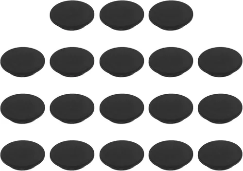 Vista 162 de MECCANIXITY - Tapones de silicona en forma de T (26mm, 1 pulgada de diámetro), color negro