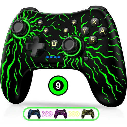 Vista 14 de Wireless Switch Controller for Nintendo Switch 2/Switch1/Lite/OLED Controller, Switch Controller with a Mouse Touch Feeling on Back Buttons, Extra