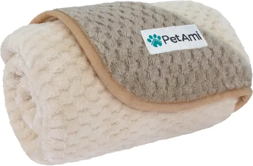 Vista 16 de PetAmi Manta impermeable para perro, manta a prueba de fugas para perros pequeños y medianos, protector de sofá y muebles, manta de forro polar