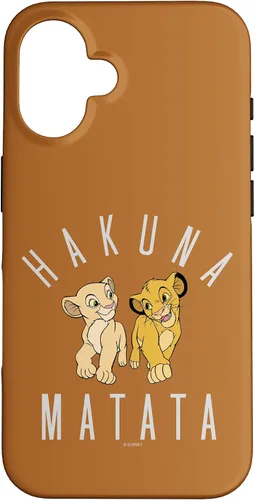 Vista 31 de Funda para iPhone 13 Pro Max Disney The Lion King Simba y Nala Hakuna Matata