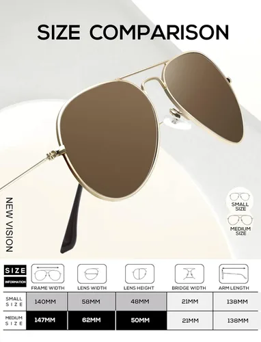 Vista 4 de KALIYADI - Clásicos lentes de sol estilo aviador para hombres y mujeres lentes de sol para conducir lentes polarizadas 100 de bloqueo ultravioleta