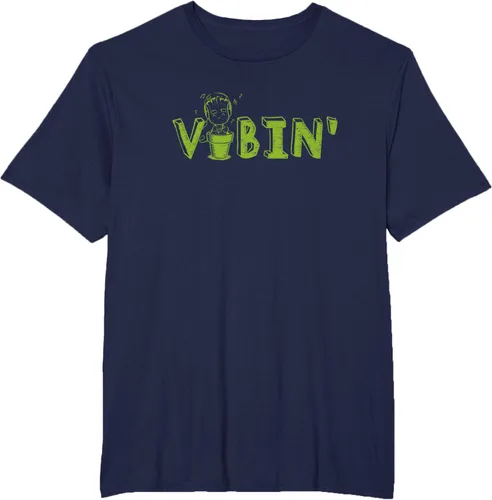 Vista 38 de Marvel Groot Vibin' Headphones Guardians of the Galaxy Camiseta, Negro
