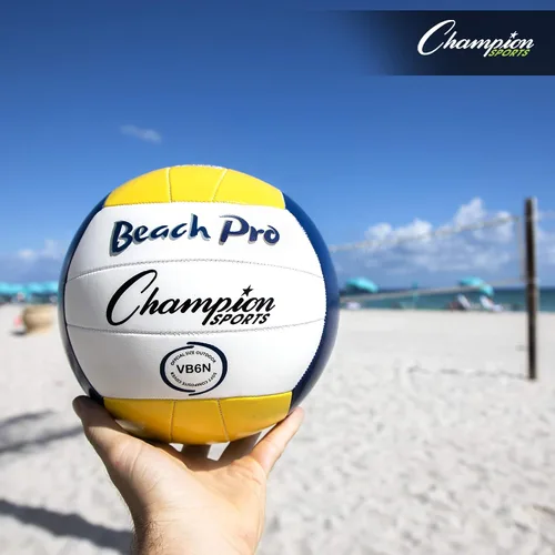 Vista 7 de Champion Sports Voleibol de cuero sintético