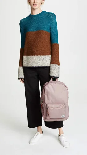 Vista 64 de Herschel Mochila acolchada Settlement, color negro, talla única