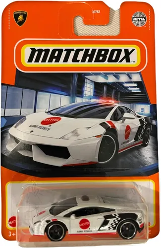 Vista 2 de Caja de cerillas Power Agarra Blanco Lamborghini Gallardo Police 69/100