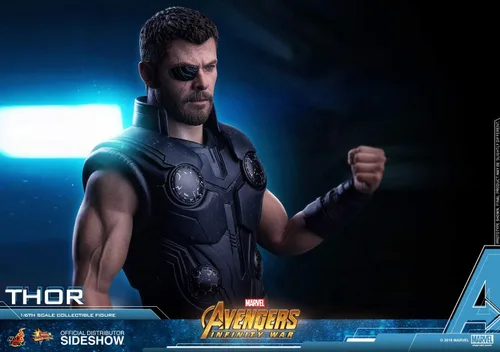 Vista 8 de Hot Toys Marvel Avengers Infinity War Thor Figura de acción a escala 1/6