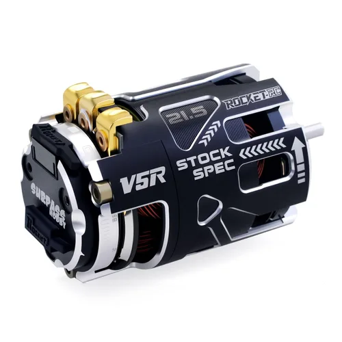Vista 8 de Surpass Hobby 540 V5R 21.5T Motor sin escobillas con sensor, Motor RC de 2500kv de nivel de competición con eje de 5.0, ESPECIFICACIÓN Uso