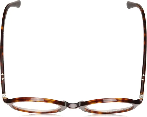 Vista 4 de Persol PO3249V - Marcos redondos para gafas graduadas, Negro (blackDemo Lens)