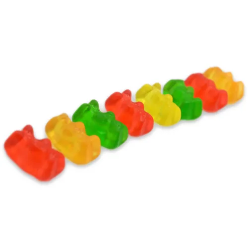 Vista 4 de HARIBO Goldbears, caramelos de gomitas, bolsas de 5 onzas (12 paquetes) Sabores variados