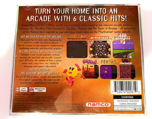 Vista 4 de Namco's Museum Vol. 3 - PlayStation