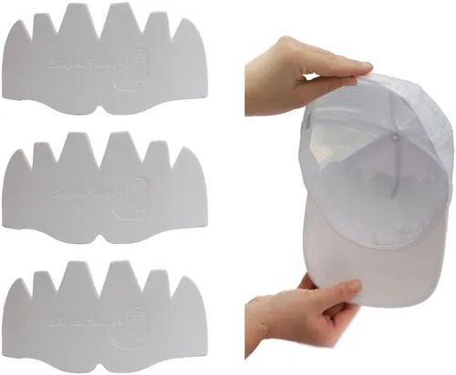 Vista 5 de Shapers Image Hat Crown Shaper & Liner for Trucker & Mesh Caps, Reusable Snapback & Baseball Hats Insert, Cap Shape Support