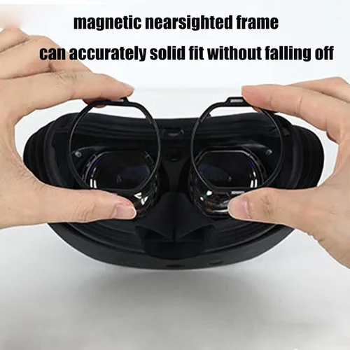 Vista 3 de Glasses Spacer Protector for PSVR 2 Glasses Lens Insert Anti-Scratch Ring Magnetic Glasses Bumper Protect Myopia Glasses from Scratching With Lens