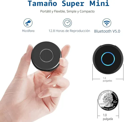 Vista 6 de SONRU Adaptador Bluetooth Aux para Coche, Receptor de Audio Inalámbrico, Kit Portátil de Manos Libres con RCA AUX 3.5mm para Sistema de Sonido