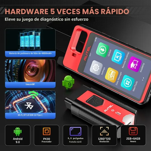 Vista 5 de Autel MaxiIM KM100 (X), 2026 OBD2 Scanner with Lifetime Free Updates