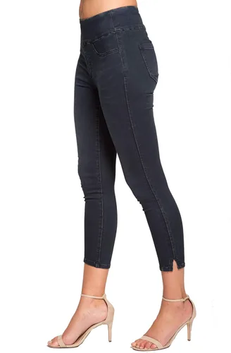 Vista 2 de LIOR PARIS Signature Power Stretch Joy 5 Wash Skinny Crop Jean