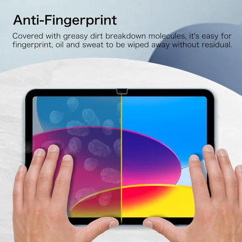 Vista 7 de FINTIE Protector de pantalla para iPad (A16) de 11ª generación de 11 pulgadas (2025), iPad de 10.9 pulgadas (2022), protector de pantalla de vidrio