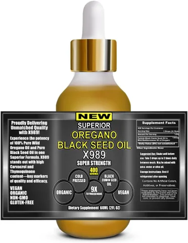 Vista 9 de Mezcla mineral húmica fúlvica – 580 porciones Paquete X935 suplemento de ácido húmico y fúlvico + aceite de orégano X989 con aceite de semilla
