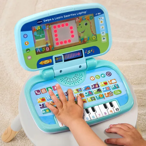 Vista 6 de VTech Laptop de Aprendizaje Inteligente Smarties, Azul