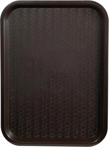 Vista 5 de Winco Bandeja para comida rápida/cafetería de 10 x 14 pulgadas, color negro