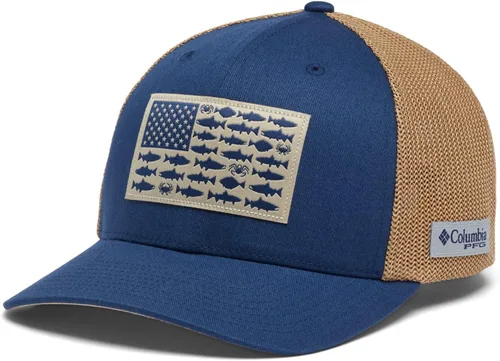 Vista 117 de Columbia Gorra de Béisbol de Malla con Logotipo PFG Unisex para Adultos
