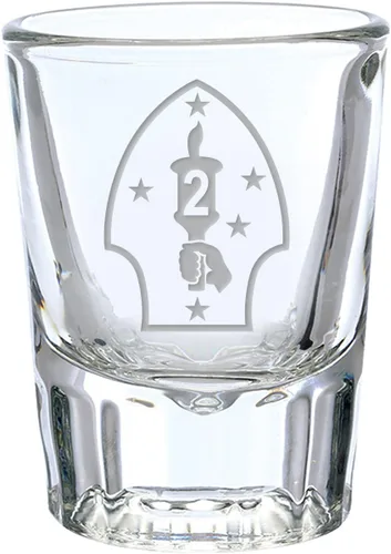 Vista 18 de 7.62 Design U.S. Marine Corps 1st Teniente Deep Grabado 1.5 oz. Vaso de chupito