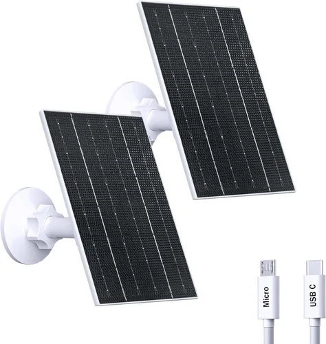Vista 7 de Zivif Panel solar USB de 4W 5V para cámara de batería recargable al aire Blanco