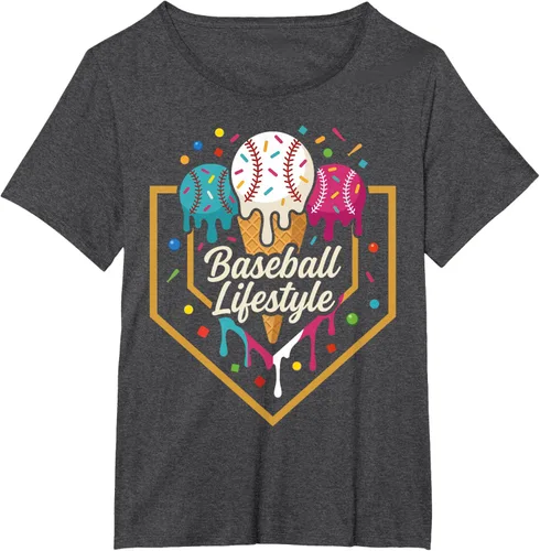 Vista 24 de Baseball Life Style Camiseta