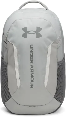 Vista 26 de Under Armour Mochila Hustle 6.0 unisex para adultos (002) Negro / Negro / Blanco
