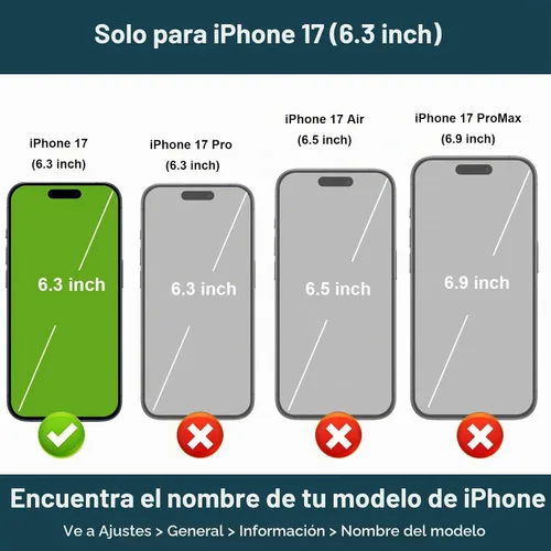 Vista 2 de Folosu Funda compatible con iPhone 17 con soporte para tarjetas, rotación de 360°, soporte de anillo de dedo con función atril, bloqueo RFID