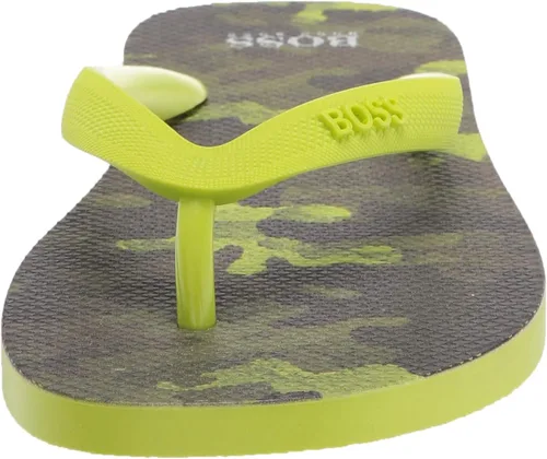 Vista 2 de BOSS Chanclas para hombre camuflaje amarillo 8-9 Amarillo Yellow camouflage
