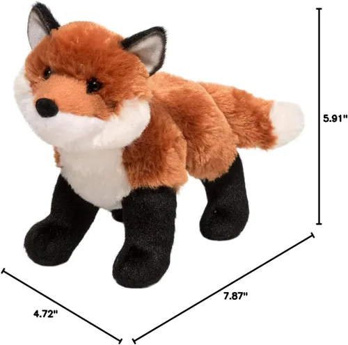 Vista 9 de Douglas Francine Zorro Rojo de Peluche Animal de Peluche